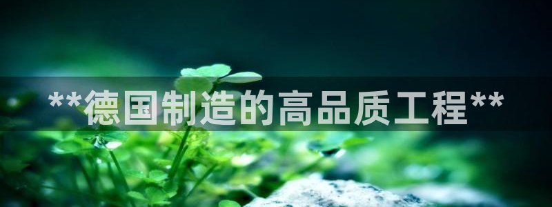 彩神购彩-购彩大厅入口娱乐首选：**德国制造的高品质工程**