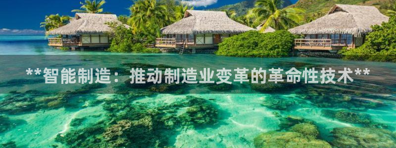 彩神8官网版是正规的吗：**智能制造：推动制造业变革的革命性技术**