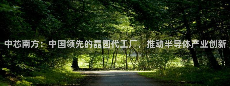 彩神 好 平台：中芯南方：中国领先的晶圆代工厂，推动半导体产