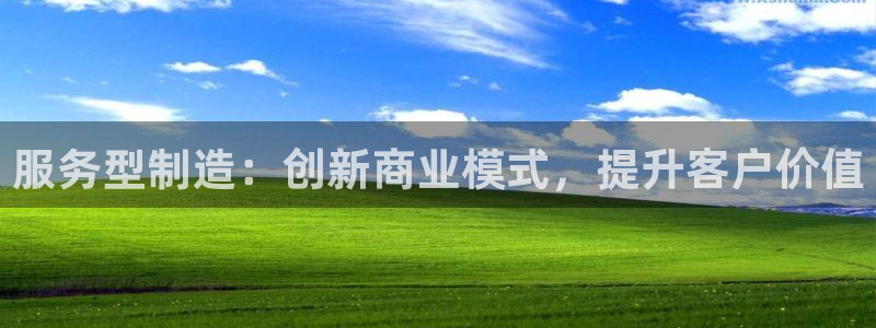 彩神ll能赚钱吗：服务型制造：创新商业模式，提升客户价值