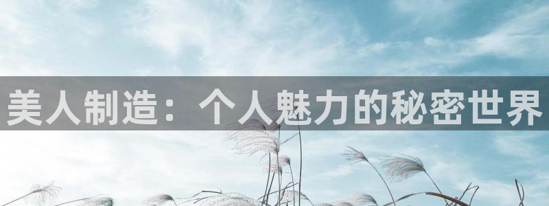 彩神这个平台是真的吗：美人制造：个人魅力的秘密世界