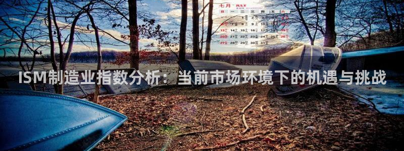 彩神v网赌软件下载：ISM制造业指数分析：当前市场环境下的机遇与挑战