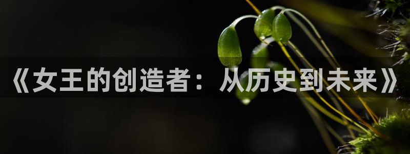 彩神v1破解器：《女王的创造者：从历史到未来》