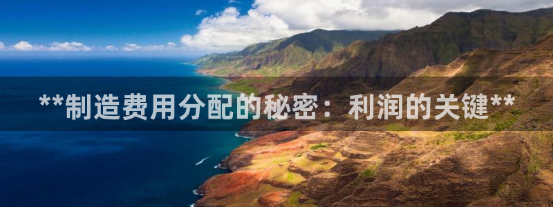 下载彩神争霸谁与我争锋：**制造费用分配的秘密：利润的关键**